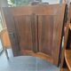 Curved wooden corner unit – Classic style