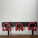 Italian design wall coat rack
