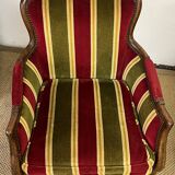 Paire de fauteuils cabriolet vintage