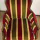 Pair of vintage convertible armchairs