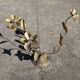 Vintage Brass Flower Floor Lamp - Hollywood Regency Style 1960s/1970s