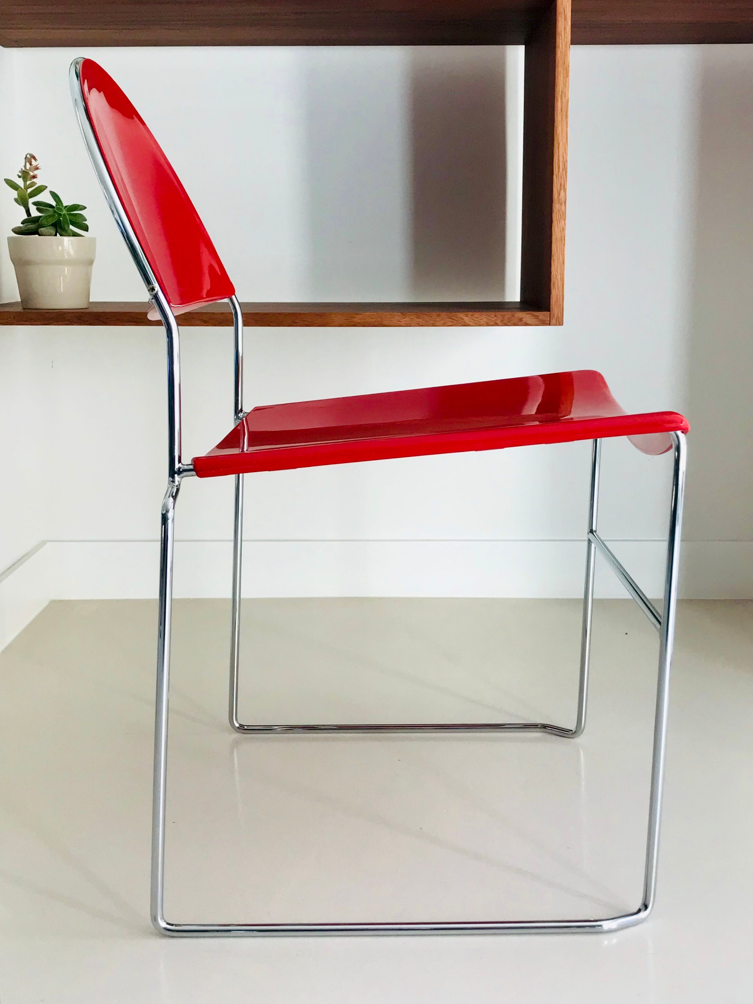 Pair of chairs "Franny" from Superstudio Design Team for Fasem, Italy 80s