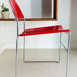 Pair of chairs "Franny" from Superstudio Design Team for Fasem, Italy 80s