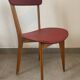 Set de 4 chaises bistrot vintage, années 50 (Taille adulte)