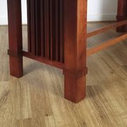 Large vintage cherry wood dining table, Taliesin 608.