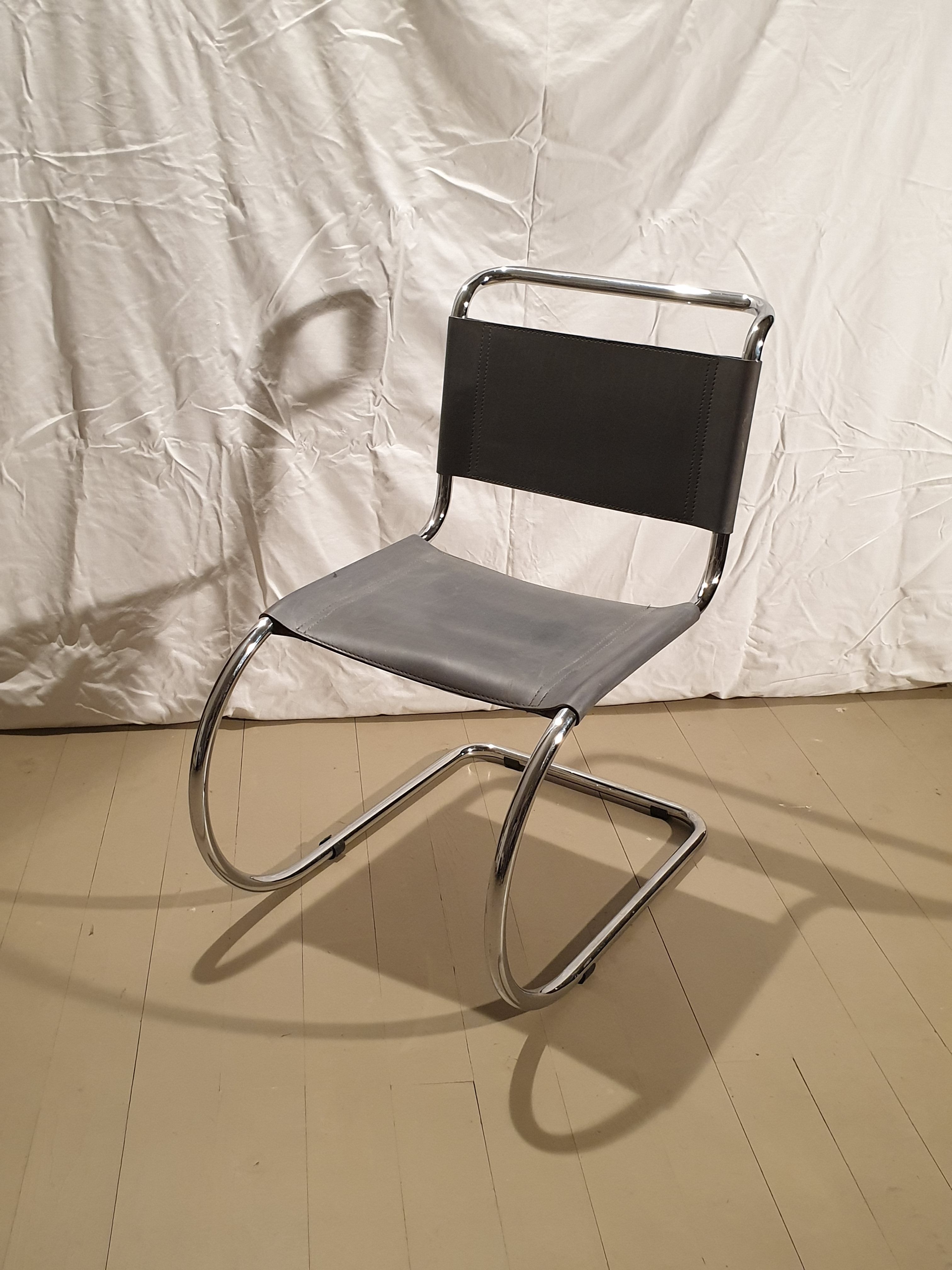 Pair of MR10 Chairs by Ludwig Mies van der Rohe