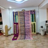 Multicolored Bohemian Rug 250x150 cm - Abstract and Graphic Design