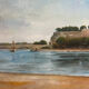 The Avignon Bridge, signed L. Baudoin, 1971