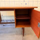 Bureau en teck vintage