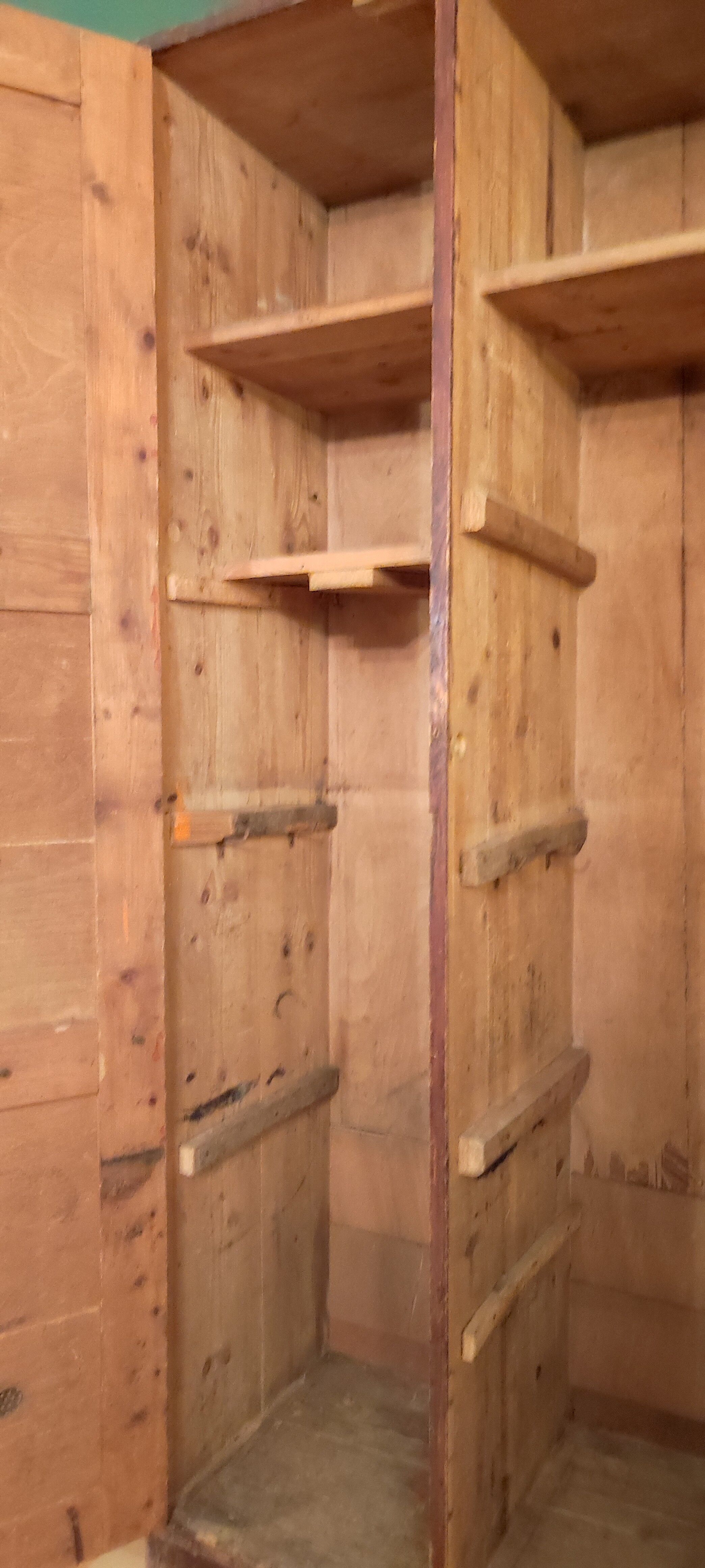 Old Parisian wardrobe