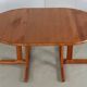 Danish design extendable round dining room table 'Skast'