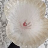 Paire d'abat-jours en verre vintage