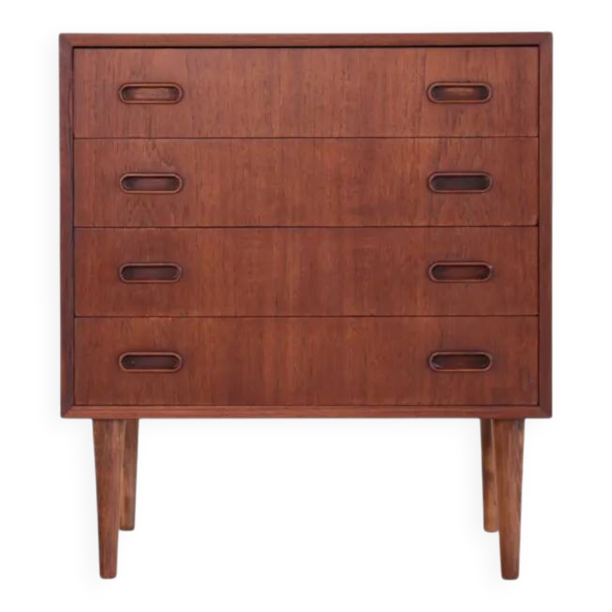 Danish design chest of drawers in teak