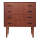 Danish design chest of drawers in teak