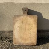 Solid wood cutting board butcher's trade object vintage retro deco