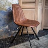 Facelle vinyl chairs - batch of 2