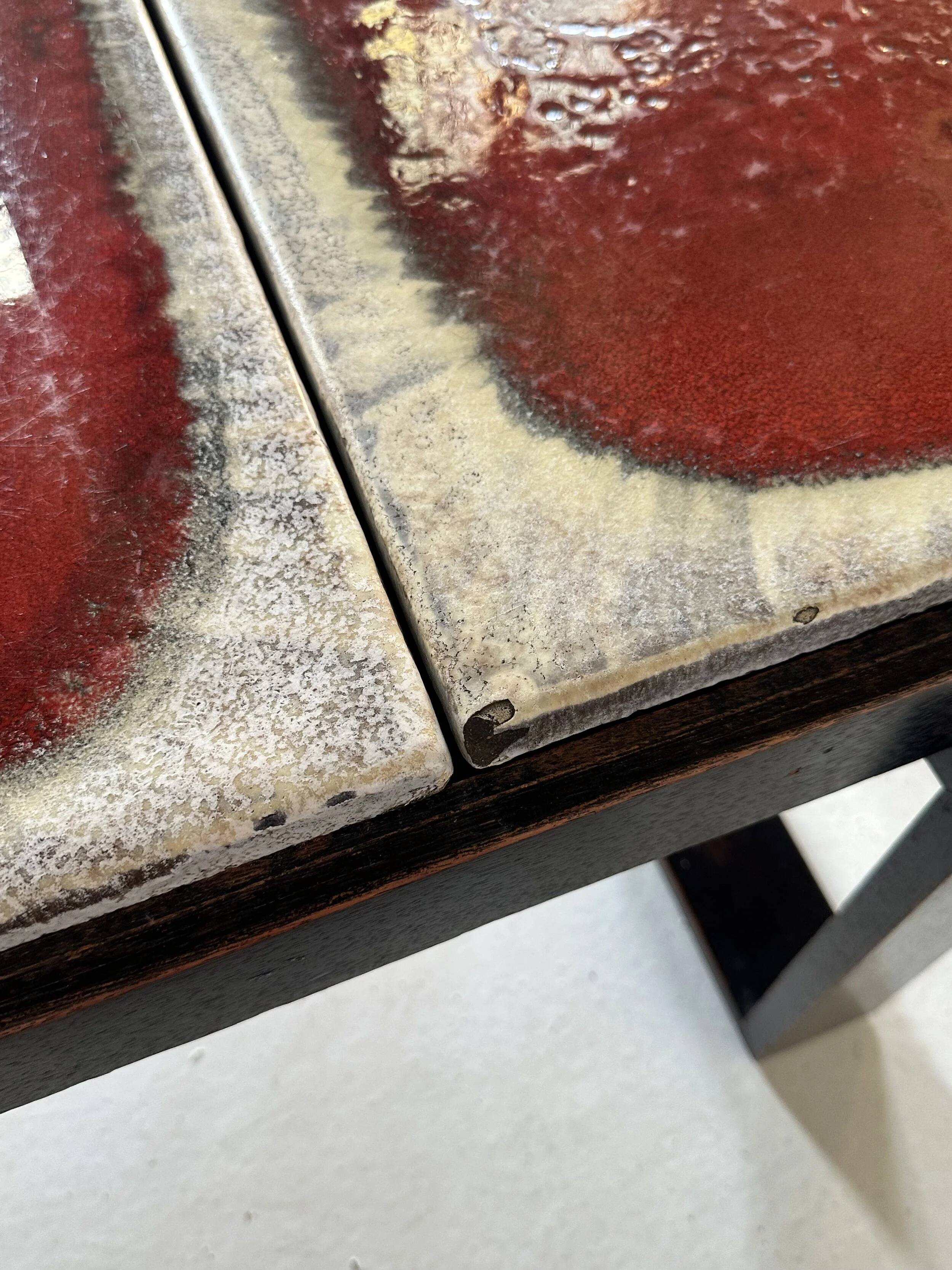 1960s ceramic coffee table