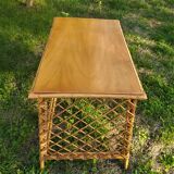 Desk Louis Sognot rattan