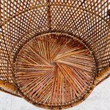 Emmanuelle rattan armchair