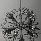 Lustre chromé vintage