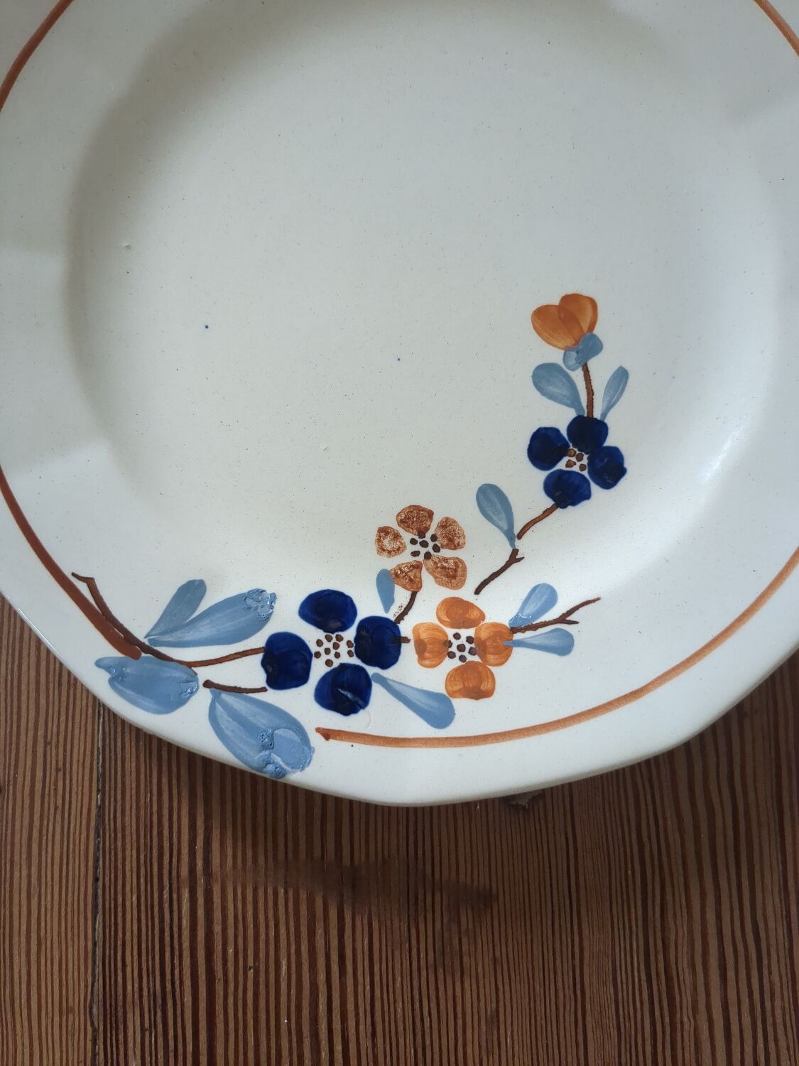 Dessert plate Sarreguemines