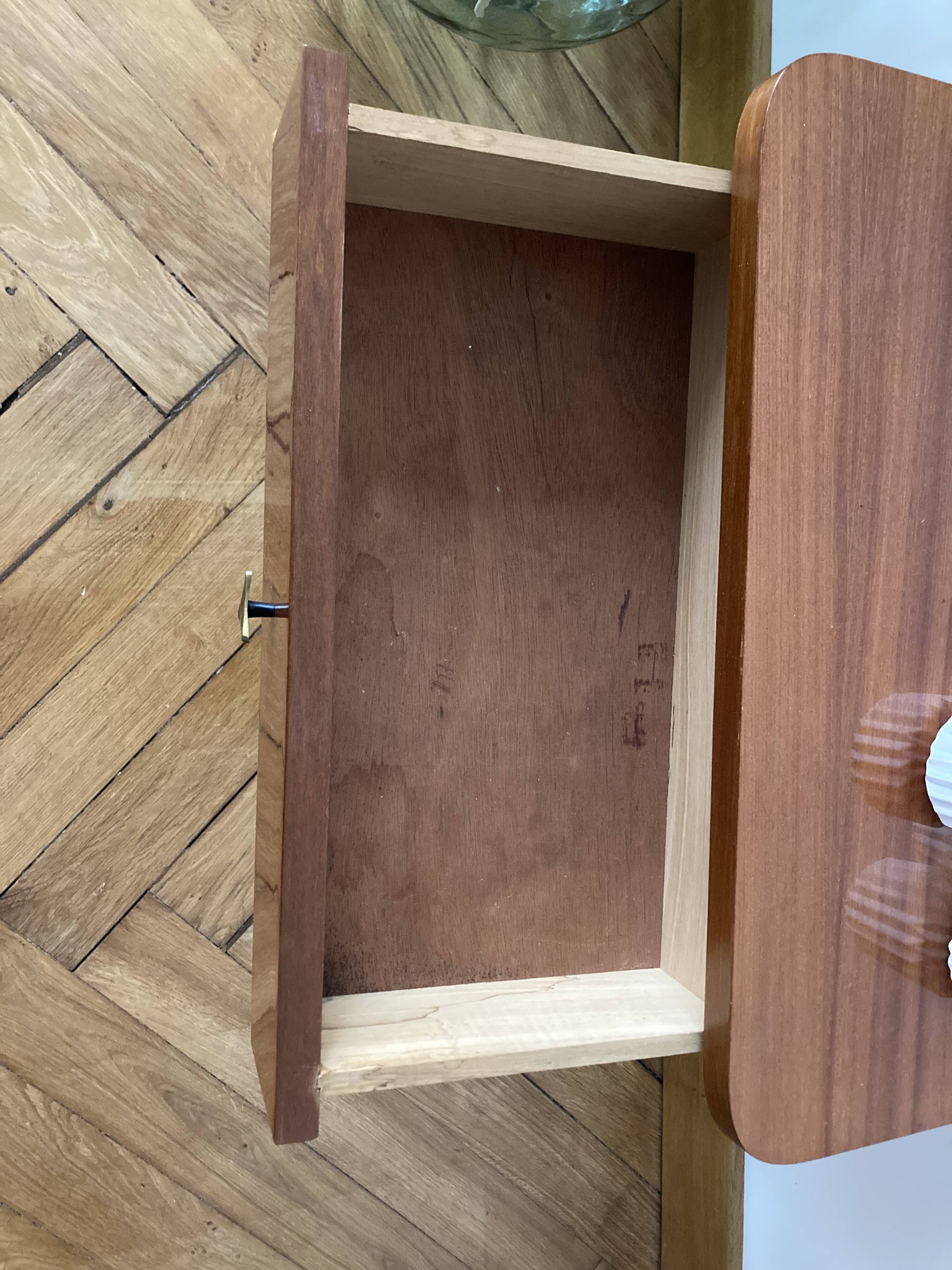 Scandinavian style bedside table