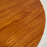 Restored teak dining table