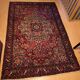 Hand-knotted Bakhtiari Persian carpet from Iran.