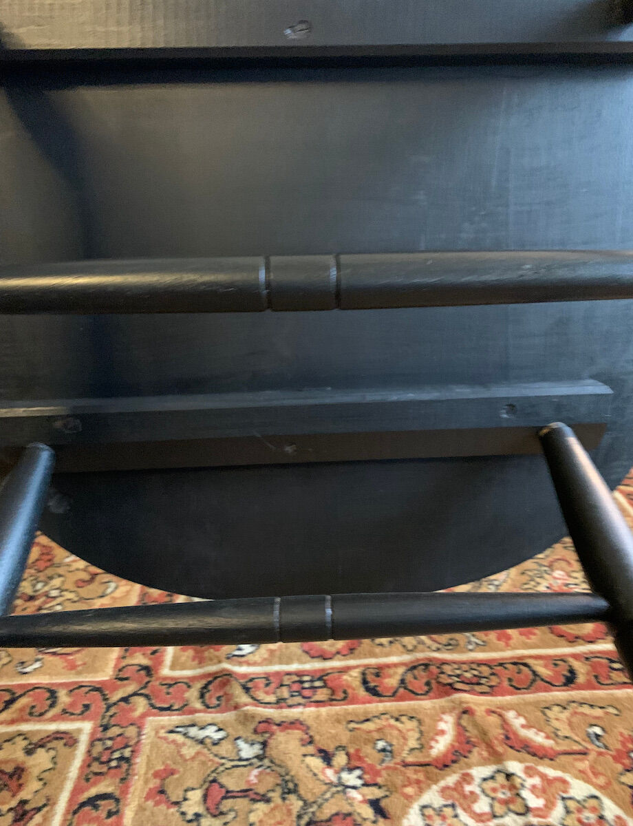 Rocking-chair noir
