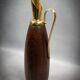 Aldo Tura - Vintage wood and brass pitcher - Italy, circa 1950