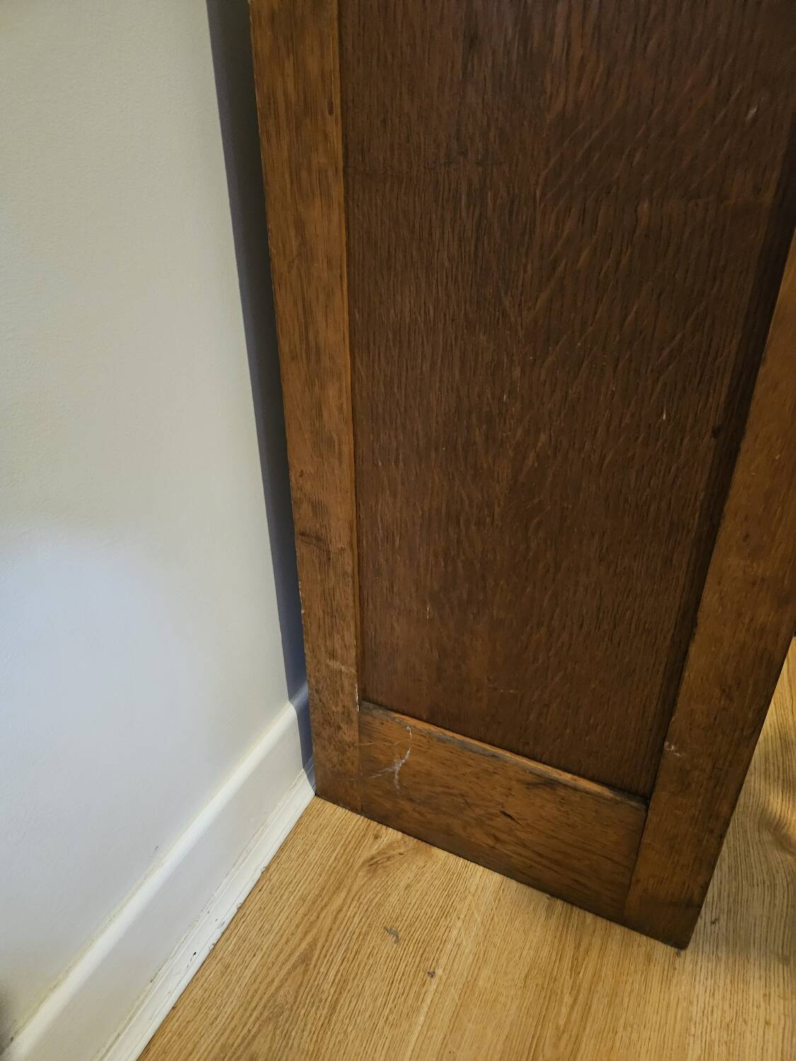 Wooden curtain file cabinet