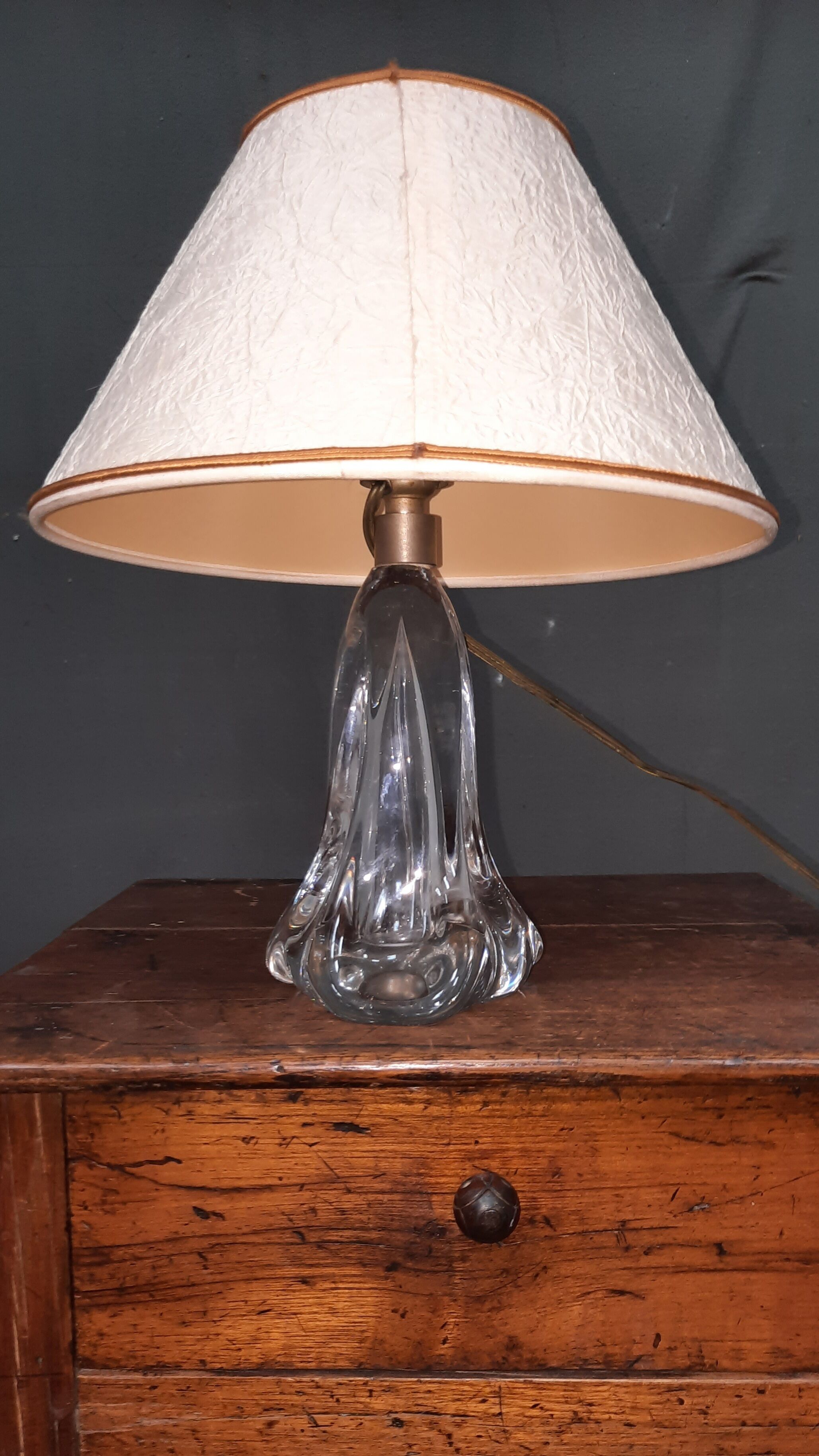 Glass lamp like Daum