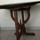 Oak winemaker's table