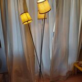 Lampadaire design en laiton 3 feux Arlus