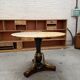 Table en laiton et onyx années 50