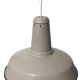 Suspension lampe vintage tôle