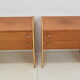 Pair of mid-century Bedside Tables,Bucovice,1970's.
