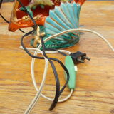 Lampe veilleuse amphore céramique vintage