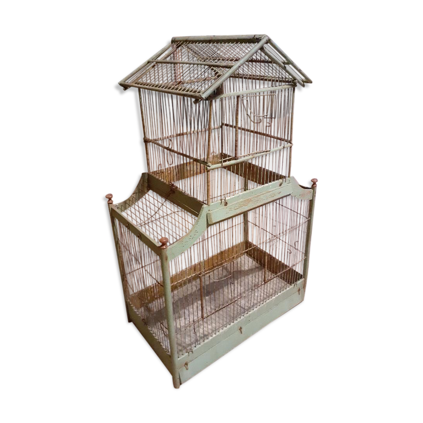 old bird cage