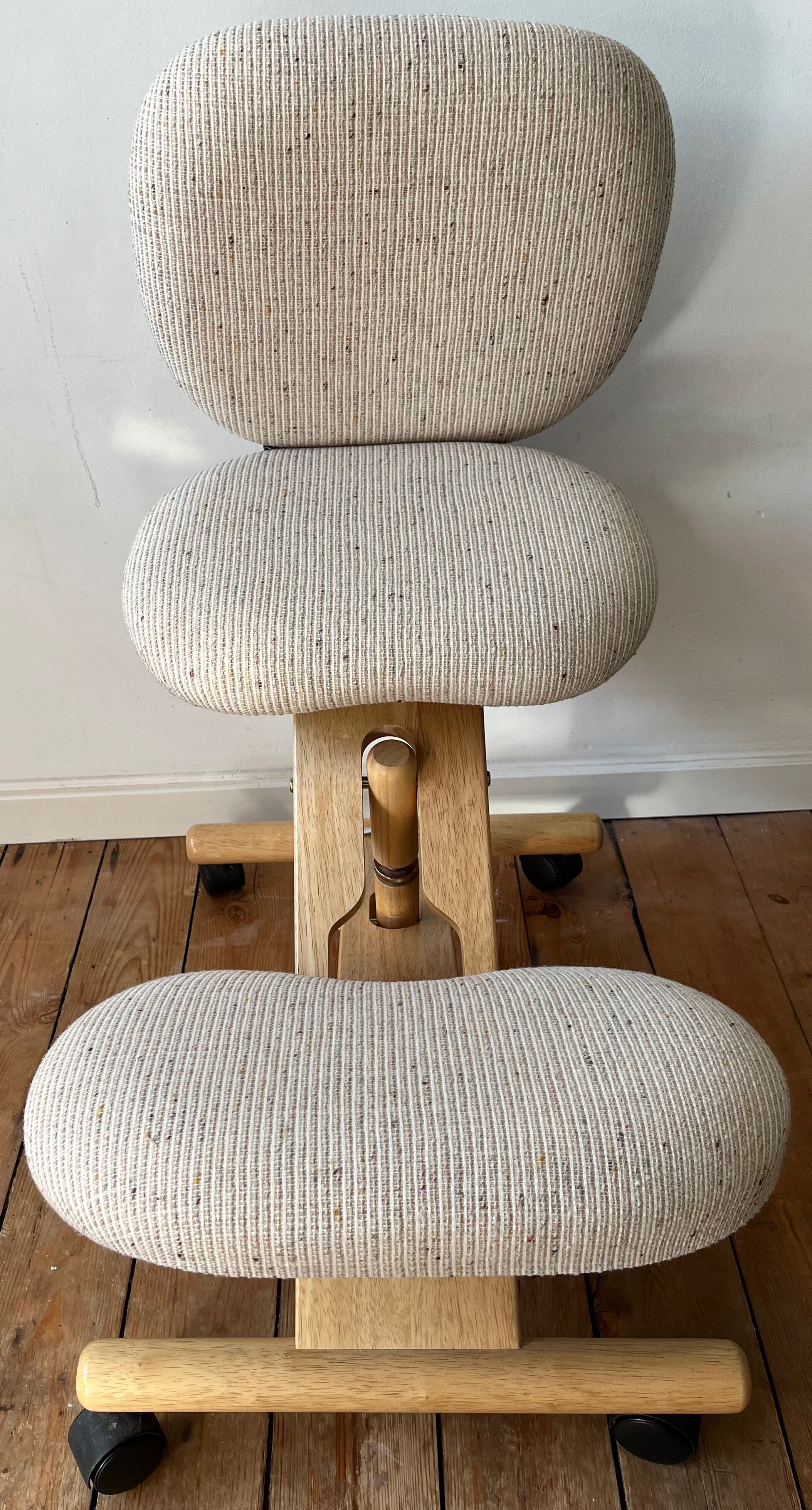 Cinius professional ergonomic kneeling chair with backrest