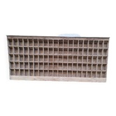 Large piece of professional furniture to hang or place with multiple storage compartments