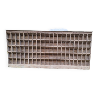 Large piece of professional furniture to hang or place with multiple storage compartments