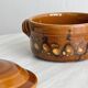 Small vintage ceramic oven dish