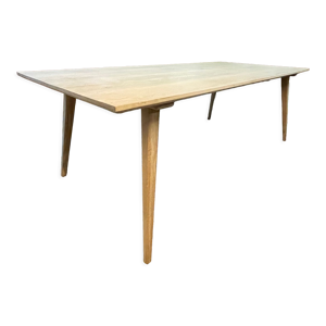 table vintage chêne - massif