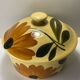 Gien earthenware tureen and gravy bowl set, Tournesol collection