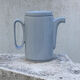 Antique speckled ceramic teapot