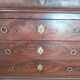 Commode Louis Philippe en acajou et plateau marbre