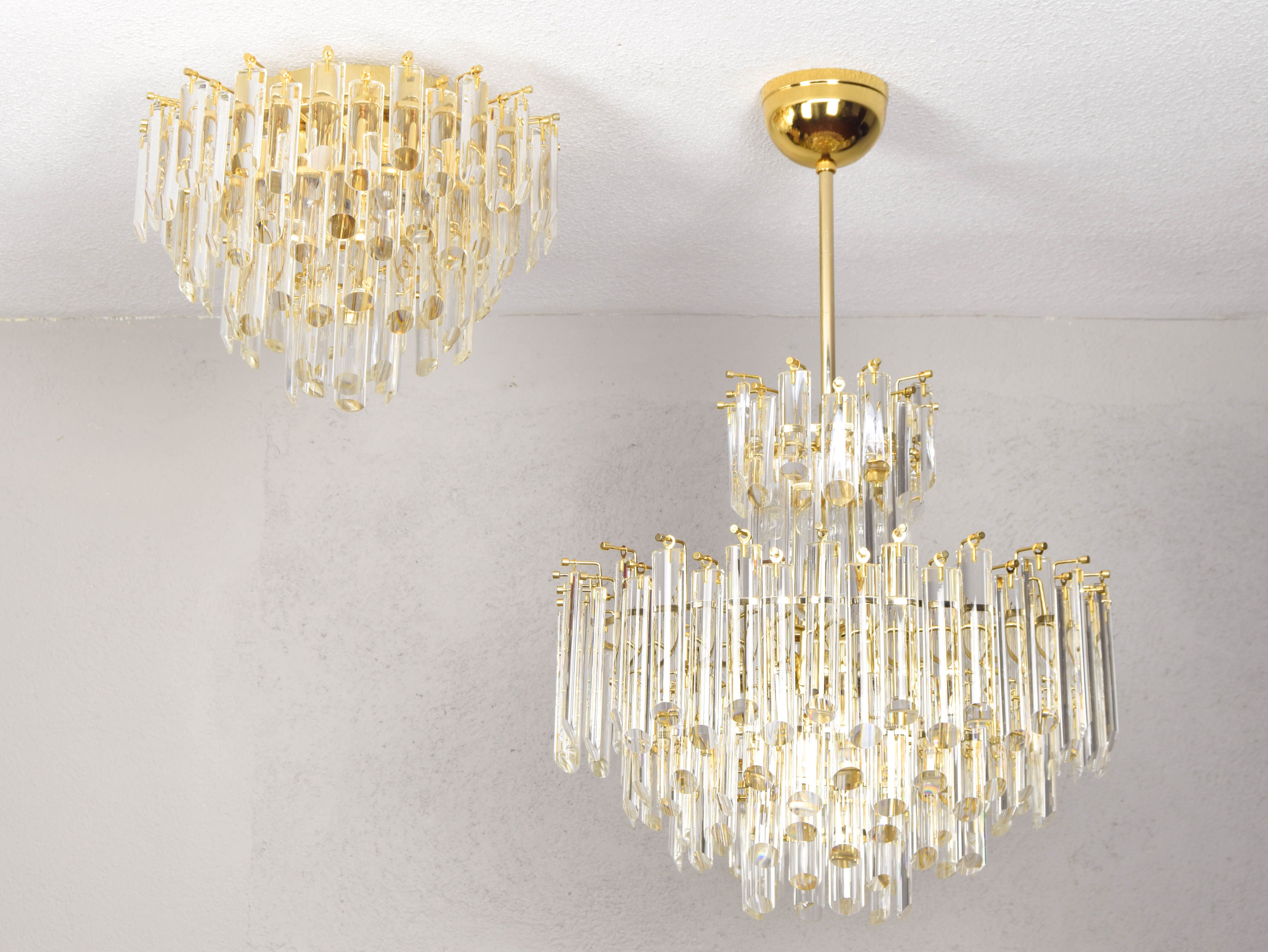 Venini Mid Century Italian chandelier