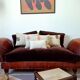 Antique Belle Epoque Oak Wood and Cane Footstool/ Occasional Table, late 19th-C