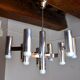Chandelier Maison Sciolari for Baker, 10 burners, Italy, 1970